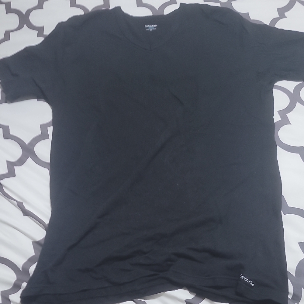 Calvin Klein Men's Dark Gray Tee